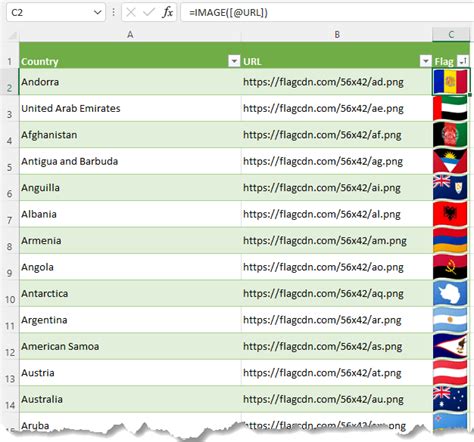 Excel Image Function