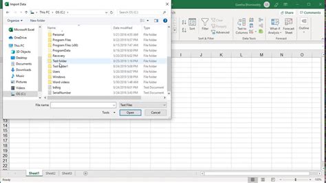 Excel Import