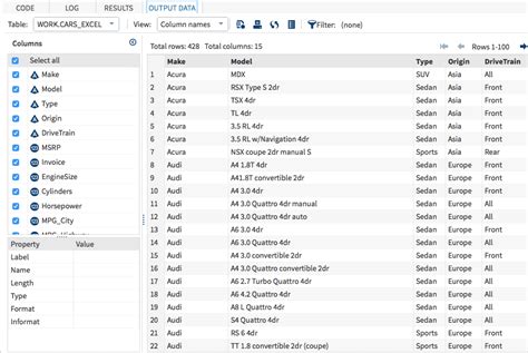 Excel Import SAS