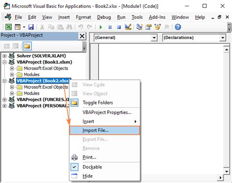 Excel Import VBA Macro