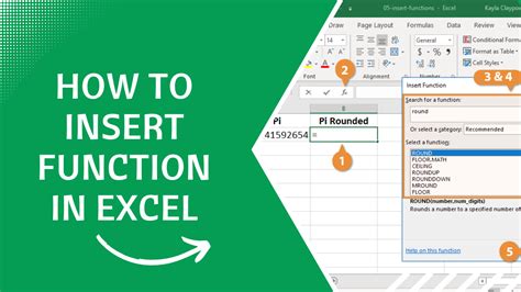 Excel Insert Function