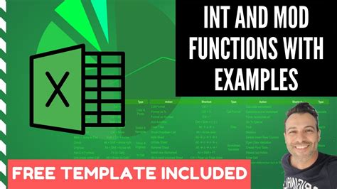 Excel INT and MOD Functions