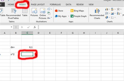 Tricks for Working with Integrals in Excel