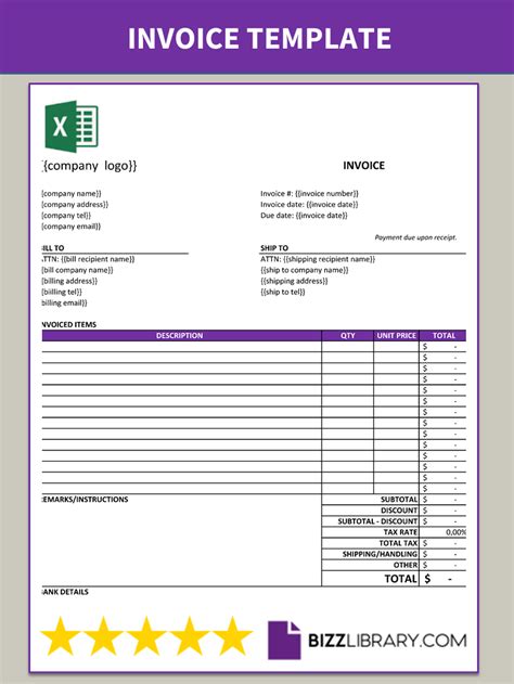 Excel Invoice Number Format