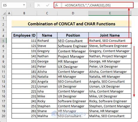 Join Formula in Excel