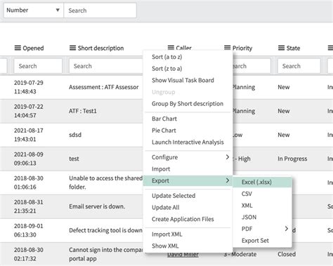 Excel JSON to CSV Export