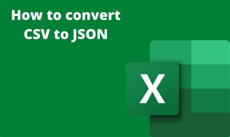 Excel JSON to CSV Macro