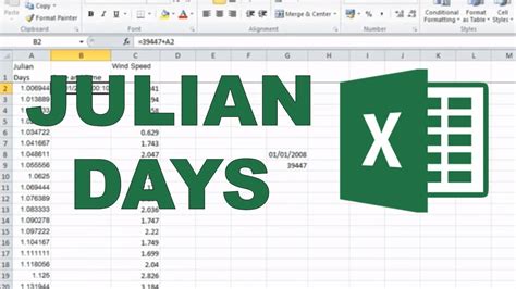 Excel Julian Date Date Calculations