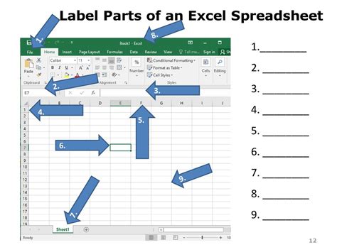 Excel Labeling Techniques