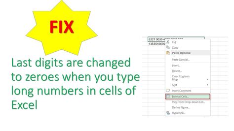 Excel Last Digit to 0 Function