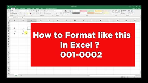 Using custom number formatting to keep leading zeros