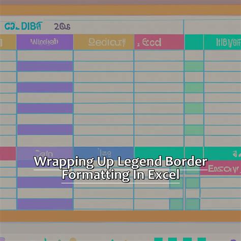 Excel Legend Border