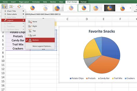 Excel Legend Example 4