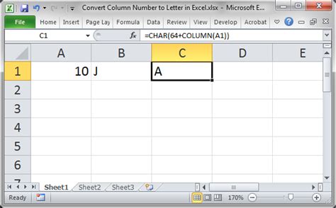 Excel Letter to Number Conversion Gallery 10