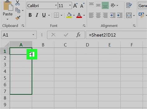 Excel Link Cell to Another Worksheet Formula