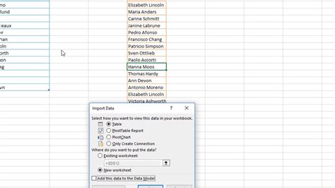 Using Power Query to compare lists in Excel