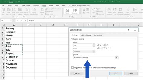 Excel List Source