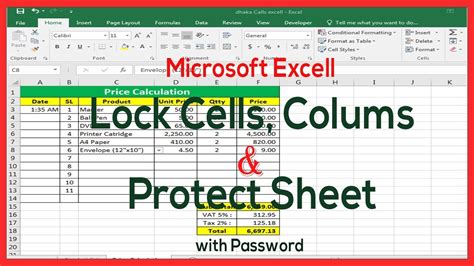 Excel locked sheets image