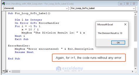 Excel Loop Iteration Best Practices