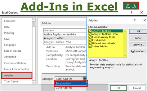 Excel Macro Add-ins