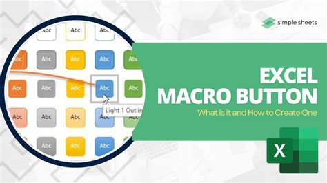 Excel Macro Button Fix