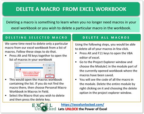 Use a Macro to Delete Unused Rows