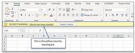 Excel Macro-Enabled File