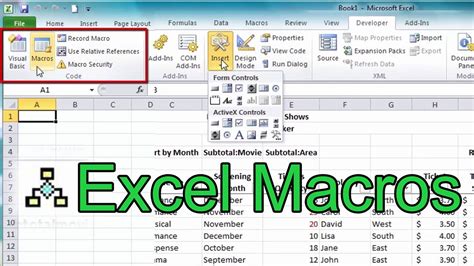 Excel Macro Examples