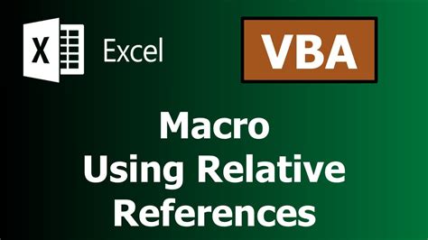 Excel Macro References