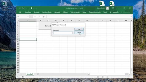 Excel Macro Unlock