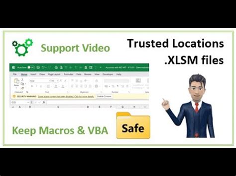 Trusted Locations for Excel Macros in SharePoint