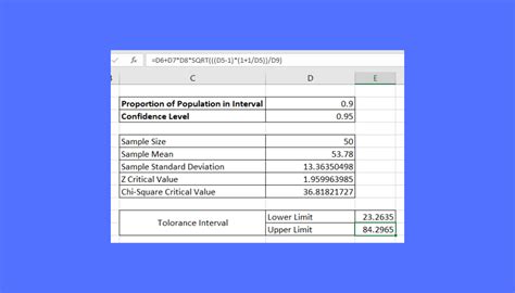 Excel Macros Tolerances