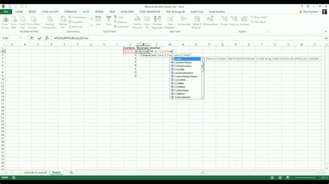 Manual Row Reversal in Excel