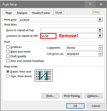 Troubleshooting common margin issues in Excel