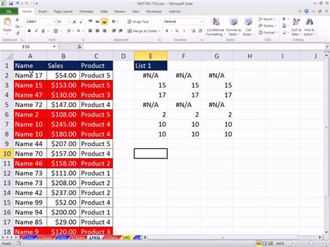 Conditional formatting highlighting duplicate values in Excel