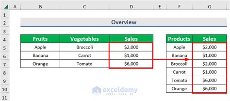 Excel Match Multiple Columns Example 10