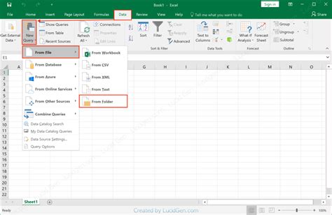 Merging CSV files in Excel Gallery 1