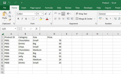 Excel Model