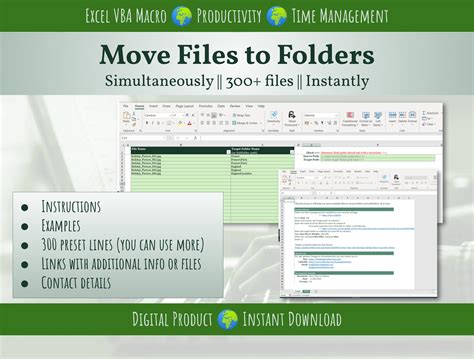 Excel Move to Folder