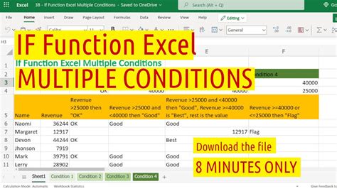 Excel Multiple Conditions