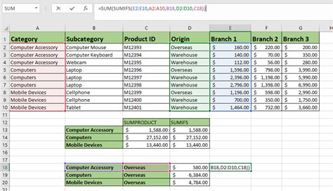 Excel Multiple Criteria