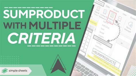 Excel multiple criteria