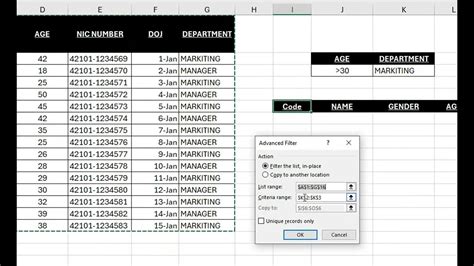 Excel Lookup Multiple Criteria