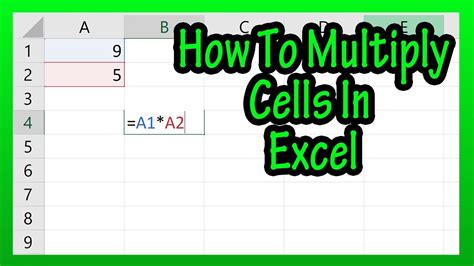 Excel Multiplication Techniques