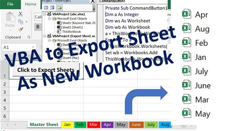 Excel New Workbook VBA Example