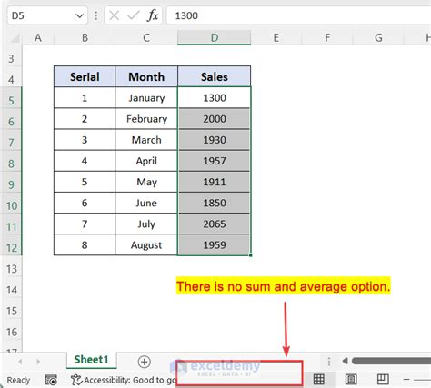 Excel Not Showing Sum at Bottom Gallery 1