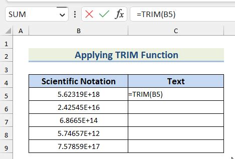 Using the Notation Method to Copy Formulas in Excel