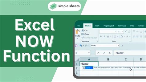 Excel Now Function