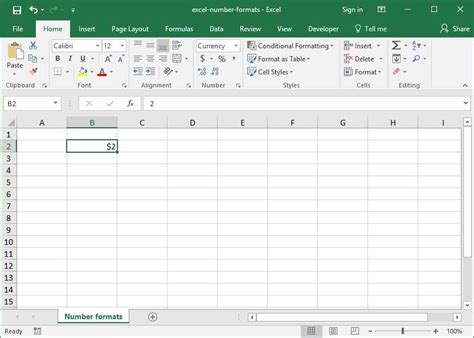 Excel Number Formatting Gallery 8