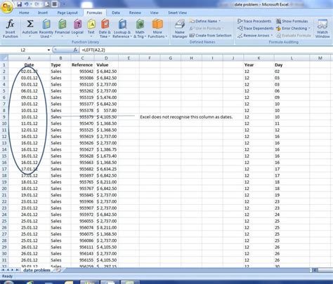 Fix examples of numbers showing as dates issue in Excel